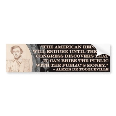 Alexis de Tocqueville Quote: America's Lifetime by Hang_Em_All