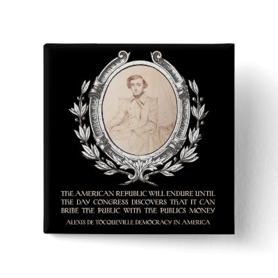 Alexis de Tocqueville Quote: America's Lifetime by Hang_Em_All