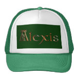 ALEXIS Name-Branded Personalised Fashion Cap Hat