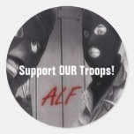 ALF - Support OUR Troops! Sticker