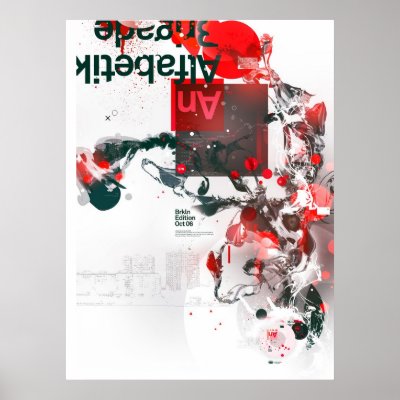 Alfabetik Brigade Posters by big_spaceship
