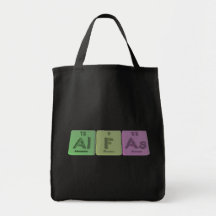 Alfas-Al-F-As-Aluminium-Fluorine-Arsenic Canvas Bags