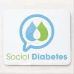 Alfombrilla para ratón de SocialDiabetes Mousepads