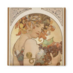 Alfons Mucha - Fruit Fridge Magnet