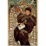 Alfons Mucha Lorenzaccio Acrylic Cut Outs