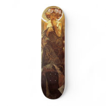 Alfons Mucha: Luna Skate Decks