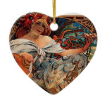 Alfons Mucha Ornaments