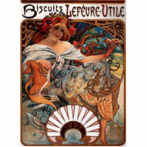 Alfons Mucha Photo Cut Outs