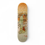 Alfons Mucha Winter Skateboard