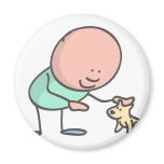 Alfred Doodle and puppy