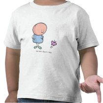 Alfred Doodle and the butterfly t-shirts