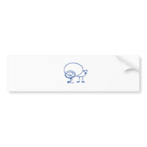 Alfred Doodle bumper stickers