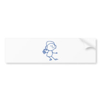 Alfred Doodle bumper stickers