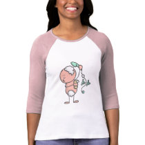 Alfred Doodle in the shower scene t-shirts
