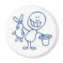 Alfred Doodle Fridge Magnets