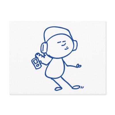 Alfred Doodle Postcards by AllonzoInc