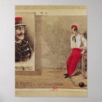 Alfred Dreyfus  as a prisoner, 1894-1906 Posters