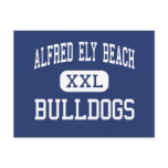 Alfred Ely Beach - Bulldogs - High - Savannah Post Cards