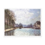 Alfred Sisley - Ansicht Kanals Saint-Martin 1870 Post Cards