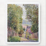 Alfred Sisley - Eine Straße in Louveciennes 1878 Mouse Pads