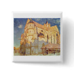 Alfred Sisley -  Kirche von Moret 1893 Oil Church buttons