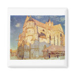 Alfred Sisley -  Kirche von Moret 1893 Oil Church magnets