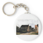 Alfred Sisley Marlotte Street - Women to the Woods Key Chain