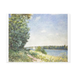 Alfred Sisley - Normandie 1894 Oil on Canvas postcards