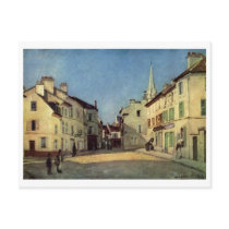 Alfred Sisley - Platz in Argenteuil 1872 Oil Print