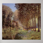 Alfred Sisley - Rast am Flußufer 1872 Oil Canvas Posters