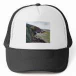 Alfred Sisley - Ventania 1897 Oil Beach Sea Rock Trucker Hats