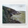 Alfred Sisley - Ventania 1897 Oil Beach Sea Rock Mousepads
