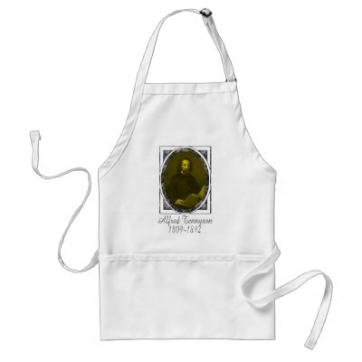 Alfred Tennyson Aprons by nakedzealot