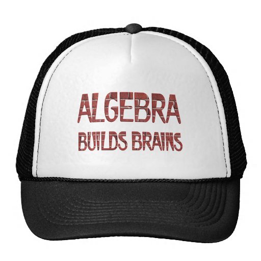 Algebra Builds Brains Trucker Hat