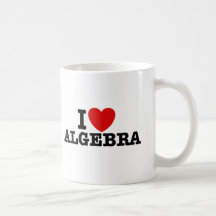 Algebra Coffee Mugs