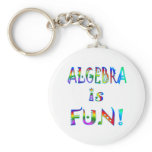 Algebra is Fun Key Chain