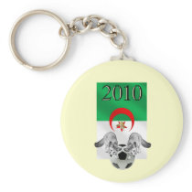 Algeria 2010 Les Fennecs football flag Key Chains