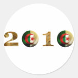 Algeria 2010 round sticker