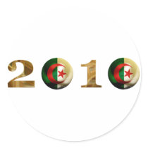 Algeria 2010 round sticker