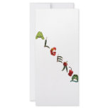 Algeria Chilli Peppers rack cards