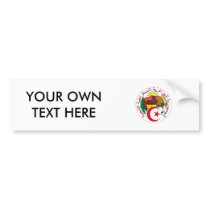 Algeria Coat of Arms Bumper Sticker