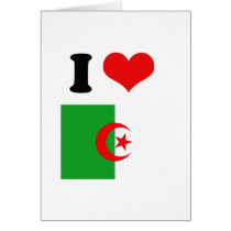 Algeria Flag Greeting Cards
