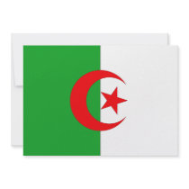 Algeria Flag Invitations