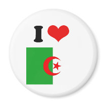 Algeria Flag Refrigerator Magnets