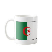 Algeria Flag ~ Map Mug