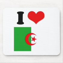 Algeria Flag Mousepads
