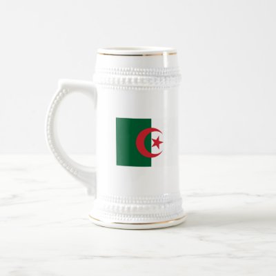 Algeria Flag Mug by FlagTshirts