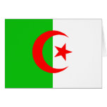 Algeria Flag Set Greeting Cards