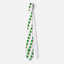 Algeria Flag Neck Tie