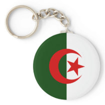 Algeria High quality Flag Key Chain